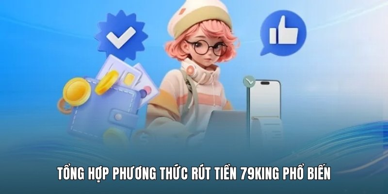 Tổng hợp phương thức rút tiền 79KING phổ biến